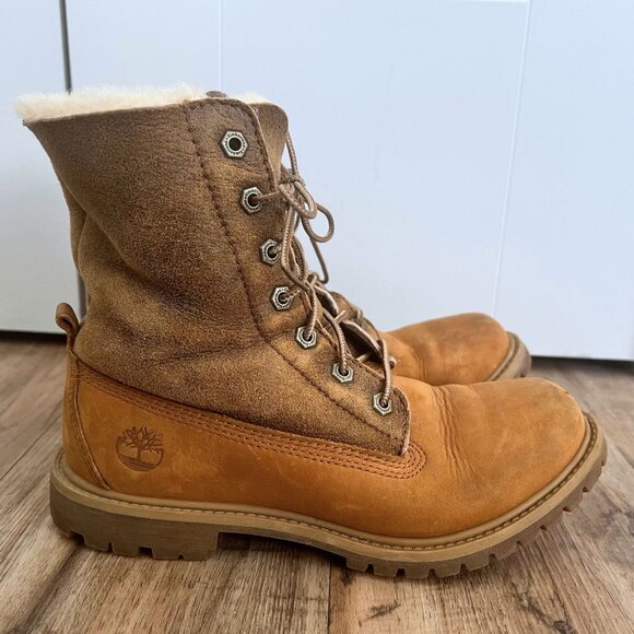Timberland Women's Authentics Shearlng Fold Down - Picture 1 of 5